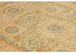 Tappeto Kairo Geometrico Beige Ocra 125x176 Cm