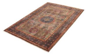 Tappeto Kairo Stilizzato Blu Scuro Rosso Ruggine 97x150 Cm