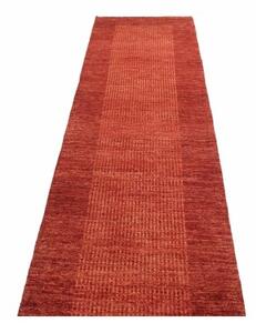 Tappeto Essenzia Geometrico Ruggine Rame Corsia 73x316 Cm
