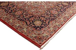Tappeto Ardakan Medaglione Floreale Rosso Blu Scuro 257x357 Cm