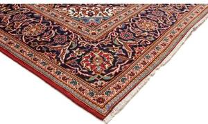 Tappeto Ardakan Medaglione Floreale Rosso Blu Scuro 240x346 Cm