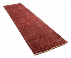 Tappeto Essenzia Geometrico Bordeaux Marrone Scuro Corsia 78x254 Cm