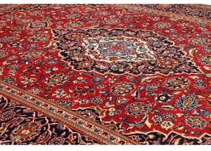 Tappeto Ardakan Medaglione Floreale Rosso Blu Scuro 240x365 Cm