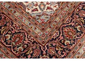 Tappeto Ardakan Medaglione Floreale Rosso Blu Scuro 247x357 Cm