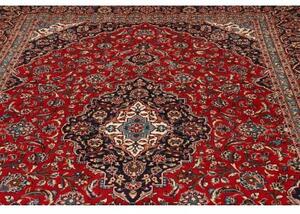 Tappeto Ardakan Medaglione Floreale Rosso Blu Scuro 252x344 Cm
