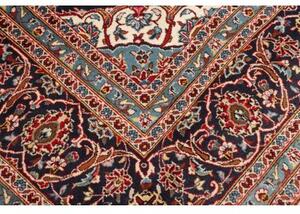 Tappeto Ardakan Medaglione Floreale Rosso Blu Scuro 252x344 Cm