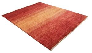 Tappeto Essenzia Geometrico Rosso Giallo Ocra 201x250 Cm
