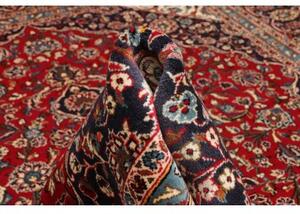 Tappeto Ardakan Medaglione Floreale Rosso Blu Scuro 253x358 Cm