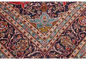 Tappeto Ardakan Medaglione Floreale Rosso Blu Scuro 248x348 Cm