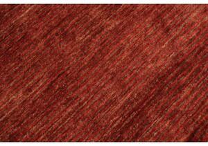 Tappeto Essenzia Tinta Unita Rosso Arancione 199x297 Cm