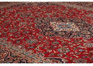 Tappeto Ardakan Medaglione Floreale Rosso Blu Scuro 250x360 Cm