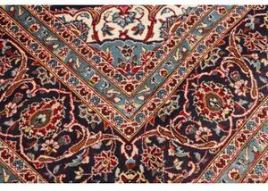 Tappeto Ardakan Medaglione Floreale Rosso Blu Scuro 250x360 Cm