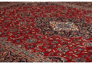Tappeto Ardakan Medaglione Floreale Rosso Blu Scuro 250x360 Cm