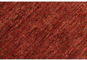 Tappeto Essenzia Geometrico Ruggine Marrone 79x115 Cm