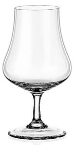 Crystalex Bohemia Serious Calice Cognac 15 Cl Set 6 Pz In Vetro