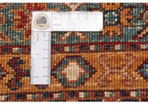 Tappeto Samarkand Geometrico Rosso Ocra 175x251 Cm