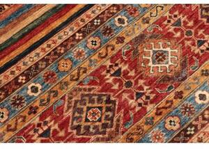 Tappeto Samarkand Geometrico Rosso Ocra 175x251 Cm