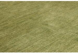 Tappeto Essenzia Tinta Unita Verde Oliva Marrone Chiaro 169x240 Cm