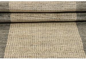 Tappeto Essenzia Geometrico Beige Grigio Scuro 77x191 Cm