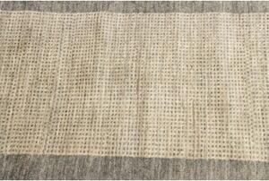Tappeto Essenzia Geometrico Beige Grigio Scuro 77x191 Cm