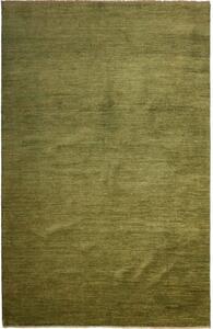 Tappeto Essenzia Tinta Unita Verde Oliva Marrone Chiaro 169x240 Cm