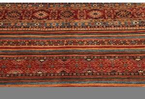 Tappeto Samarkand Geometrico Rosso Ocra 175x251 Cm
