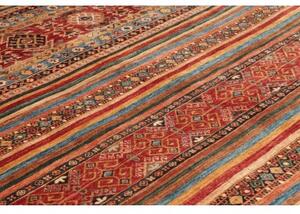Tappeto Samarkand Geometrico Rosso Ocra 175x251 Cm