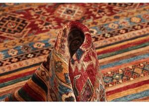 Tappeto Samarkand Geometrico Rosso Ocra 175x251 Cm