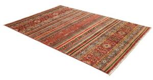 Tappeto Samarkand Geometrico Rosso Ocra 175x251 Cm