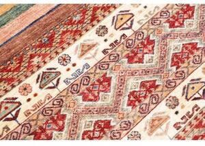 Tappeto Samarkand Geometrico Rosso Mattone Beige 164x239 Cm