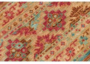 Tappeto Samarkand Stilizzato Ocra Magenta 101x161 Cm