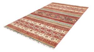 Tappeto Samarkand Geometrico Rosso Mattone Beige 164x239 Cm