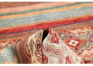 Tappeto Samarkand Geometrico Rosso Mattone Beige 164x239 Cm