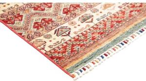Tappeto Samarkand Geometrico Rosso Mattone Beige 164x239 Cm