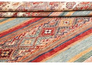 Tappeto Samarkand Geometrico Rosso Mattone Beige 164x239 Cm