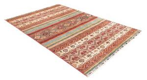 Tappeto Samarkand Geometrico Rosso Mattone Beige 164x239 Cm