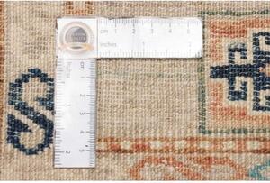 Tappeto Kazak Fine Geometrico Beige Multicolore 203x303 Cm