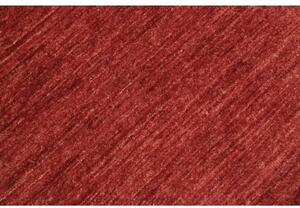 Tappeto Essenzia Tinta Unita Rosso Mattone Terracotta 168x239 Cm