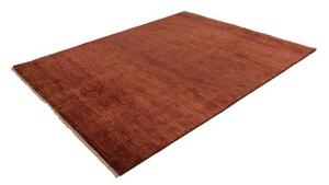 Tappeto Essenzia Tinta Unita Ruggine Rosso Scuro 167x241 Cm