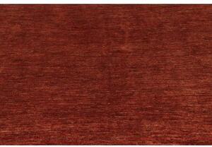 Tappeto Essenzia Tinta Unita Ruggine Rosso Scuro 167x241 Cm