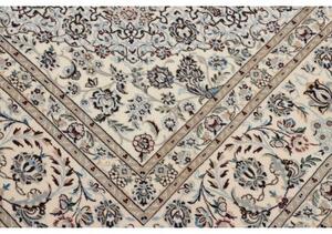 Tappeto Nain 6la Medaglione Floreale Avorio Blu 213x325 Cm