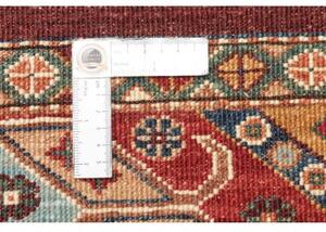 Tappeto Samarkand Geometrico Rosso Azzurro 250x344 Cm