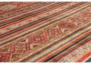 Tappeto Samarkand Geometrico Rosso Azzurro 250x344 Cm