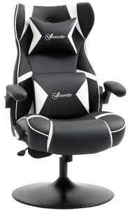 Vinsetto: poltrona da gaming con funzione oscillante, poltrona da gaming con altoparlanti, sedia da ufficio in PU