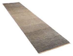 Tappeto Essenzia Tinta Unita Grigio Tortora Beige Corsia 77x309 Cm