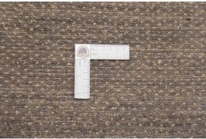 Tappeto Essenzia Tinta Unita Grigio Tortora Beige Corsia 77x309 Cm