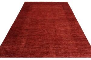 Tappeto Essenzia Tinta Unita Rosso Bordeaux 197x291 Cm