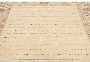 Tappeto Istintia Geometrico Avorio Rosso 203x290 Cm