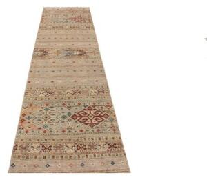 Tappeto Istintia Geometrico Beige Rosso Corsia 79x294 Cm
