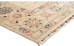 Tappeto Istintia Geometrico Avorio Rosso 203x290 Cm